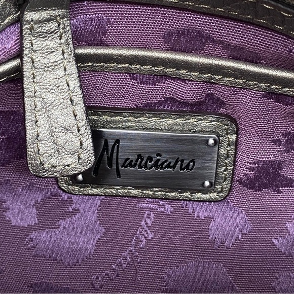 Marciano Bags Pewter Studded Clutch Wristlet - Picture 7 of 9